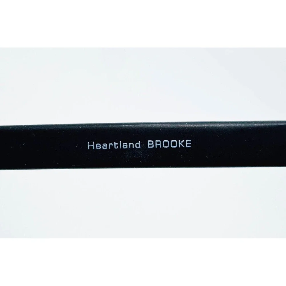 Heartland Brooke Eyeglass Frames Women Matte Black Cat Eye 53-17-140